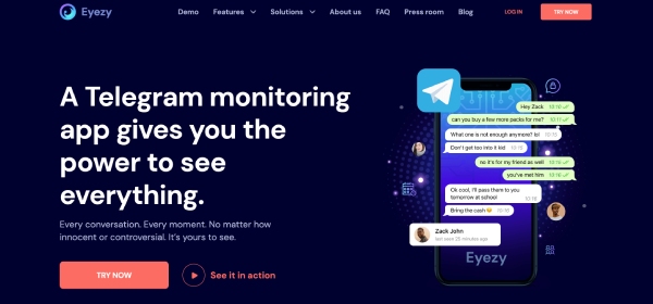 A Telegram monitoring app gives you the power to see everything.