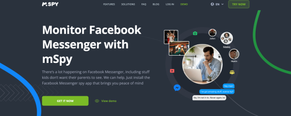 Monitoruj Facebook Messenger za pomocą mSpy