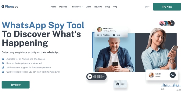 Narzędzie szpiegowskie WhatsApp do odkrywania tego, co się dzieje