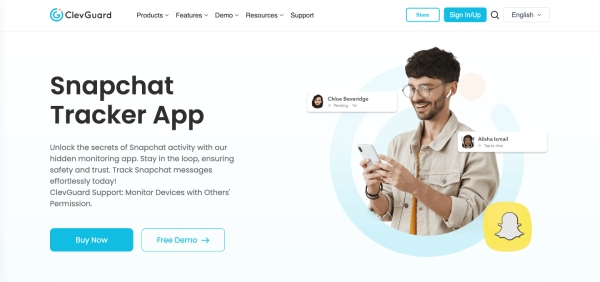 Snapchat Tracker App